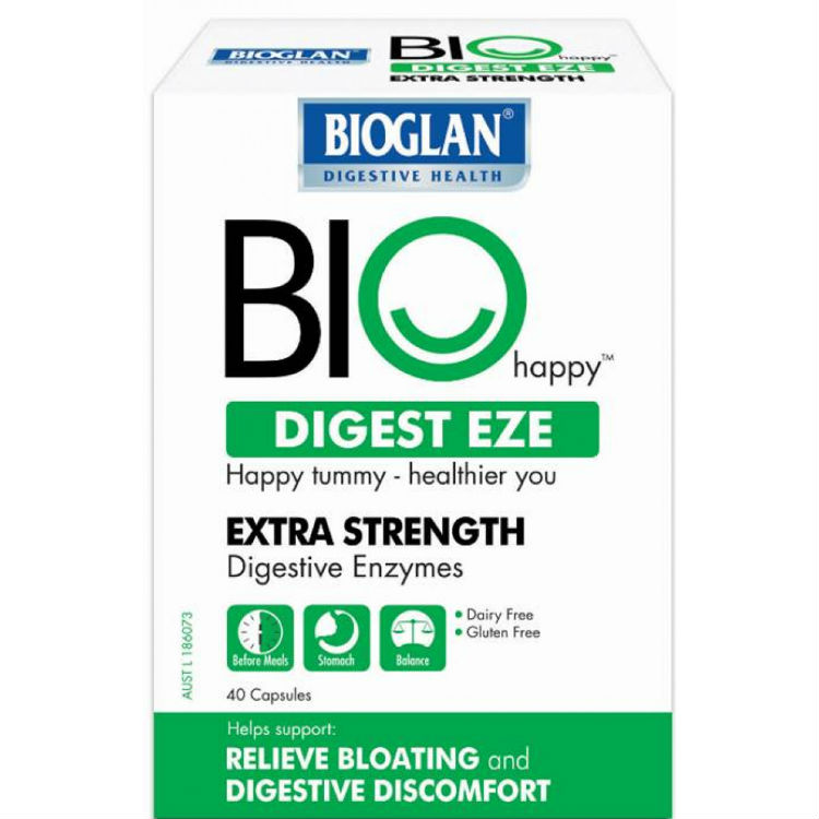 Bioglan Biohappy Digest Eze 40 Capsules