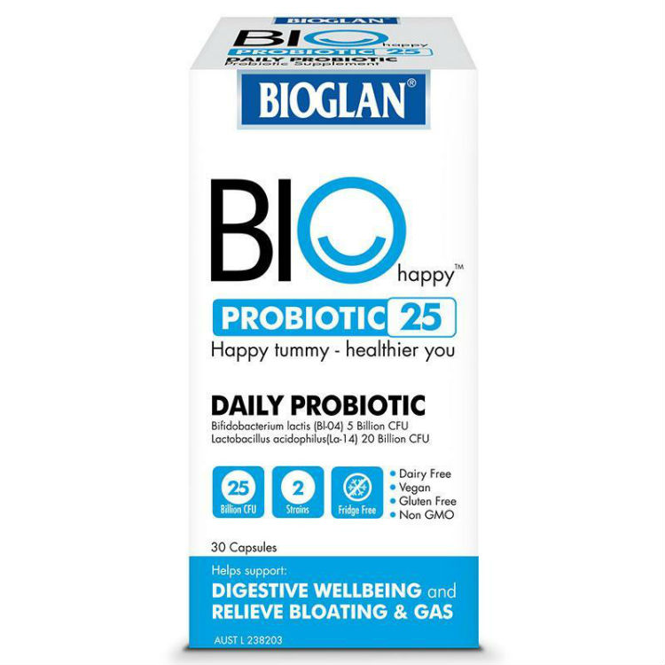 Bioglan Biohappy Probiotic 25 Billion 30 Capsules