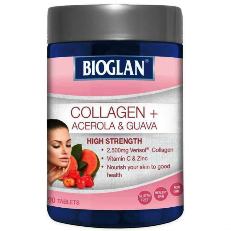 Bioglan Collagen Acerola Guava 90 Tablets