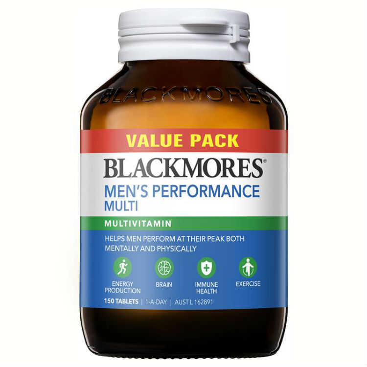 Blackmores Mens Performance Multi Bulk Pack 150 Tablets