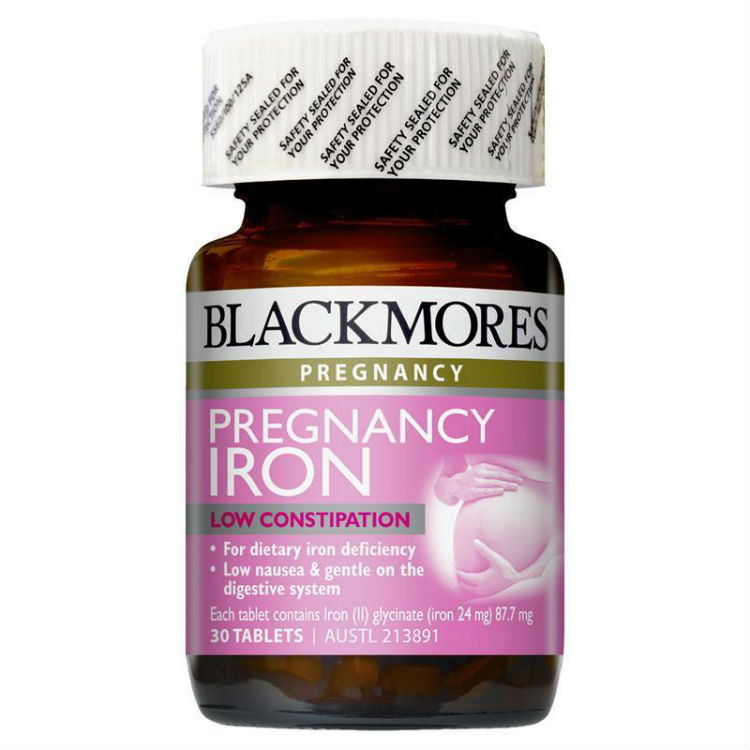 Blackmores Pregnancy Iron 30 Tablets