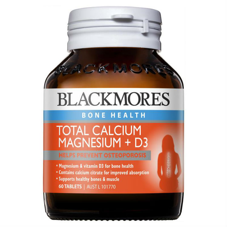 Blackmores Total Calcium Magnesium 60 Tablets