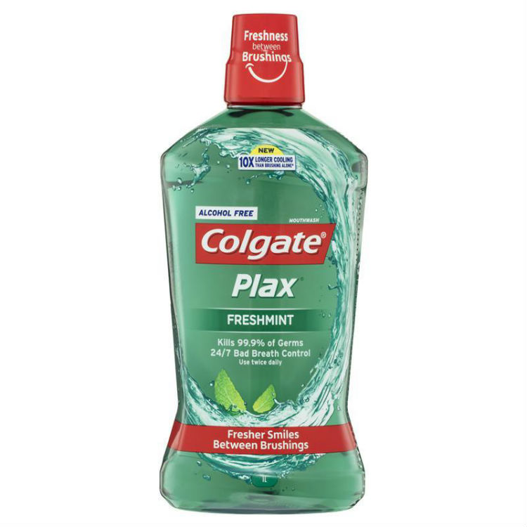 Colgate Plax Alcohol Free Mouthwash Freshmint 1L