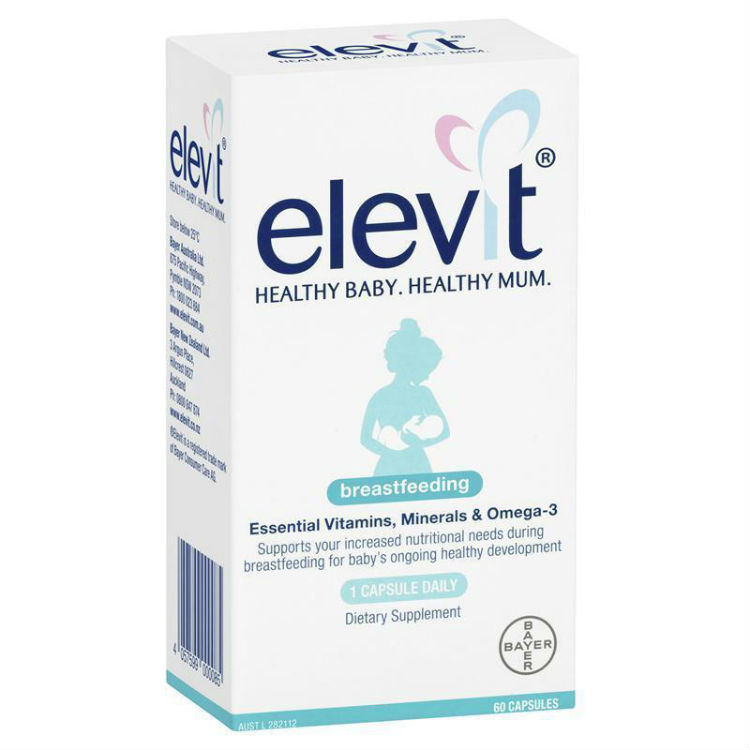 Elevit Breastfeeding Multivitamin Capsules 60 Pack 60 Days