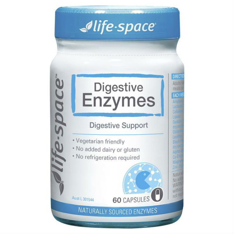 Life Space Probiotic Digestive Enzymes 60 Capsules