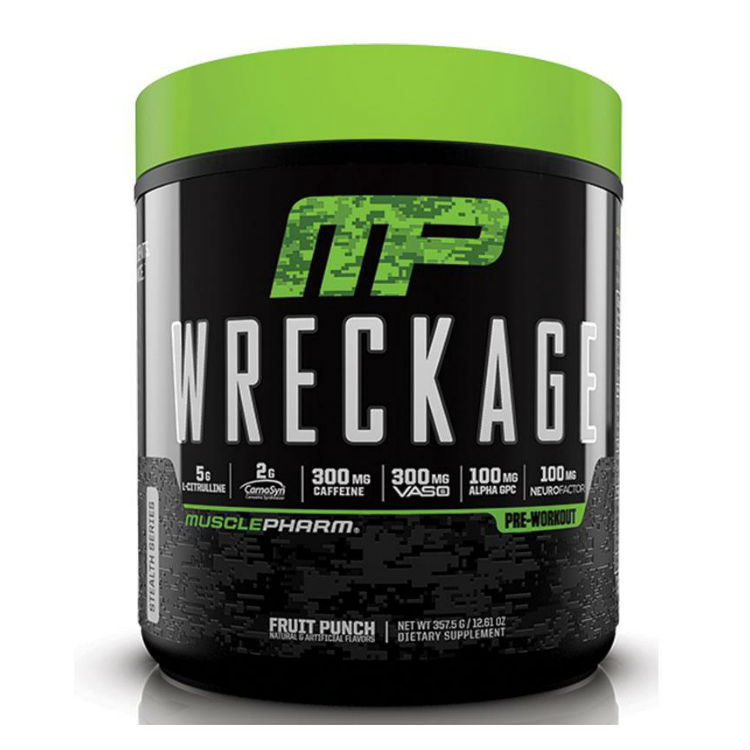 MusclePharm Wreckage Pre Workout Fruit Punch 350g