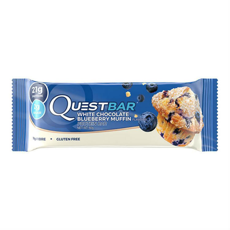 Quest Protein Bar White Chocolate Blueberry Muffin 60g