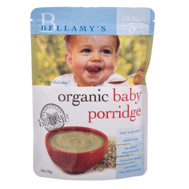 Bellamy's Organic Baby porridge 125g (1)