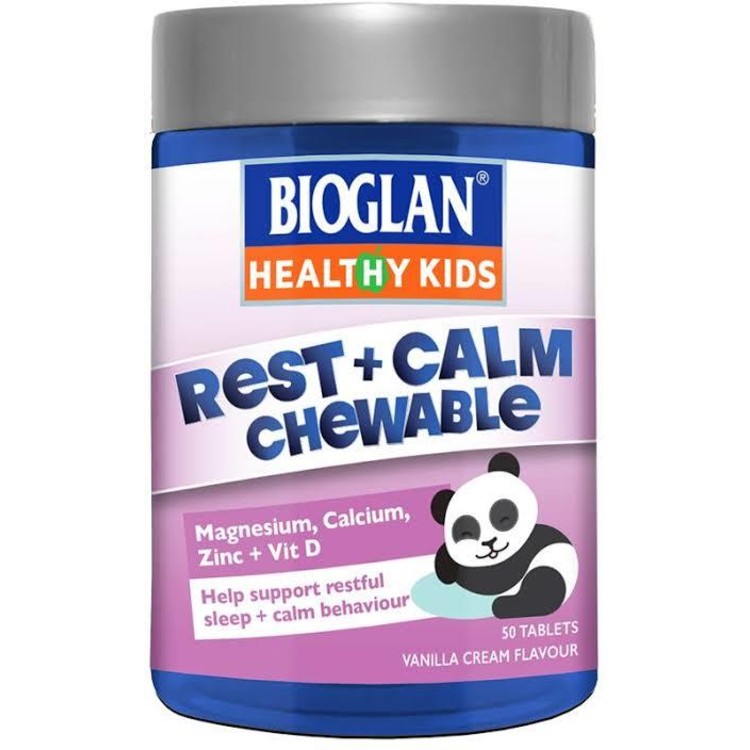 Bioglan Kids Rest And Calm 50 Tablets (1)