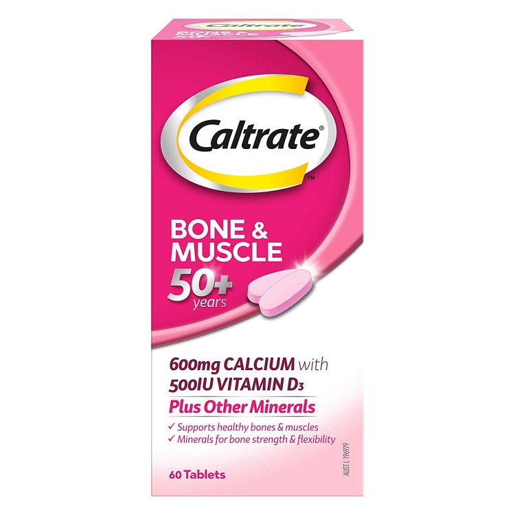 Caltrate Bone & Muscle 50+ 60 Tablets (1)