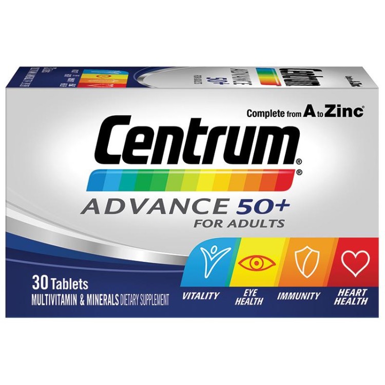 Centrum Advance 50+ 30 Tablets (1)