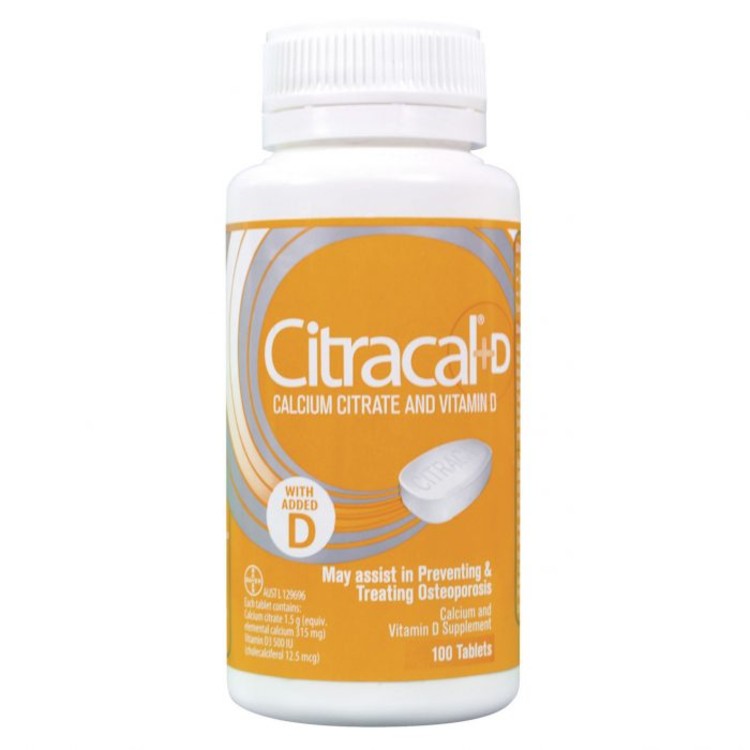 Citracal +D 100 Tablets (1)