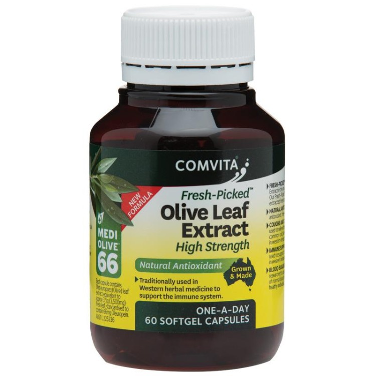 Comvita Olive Leaf Extract High Strength 60 Capsules (1)