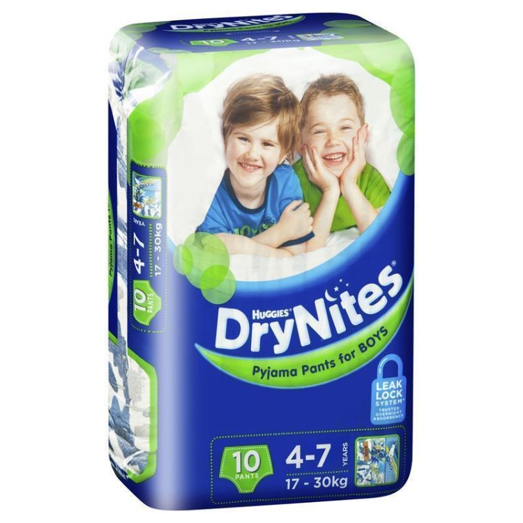 Huggies DryNites Boy 4+ Years 10 Pack (1)