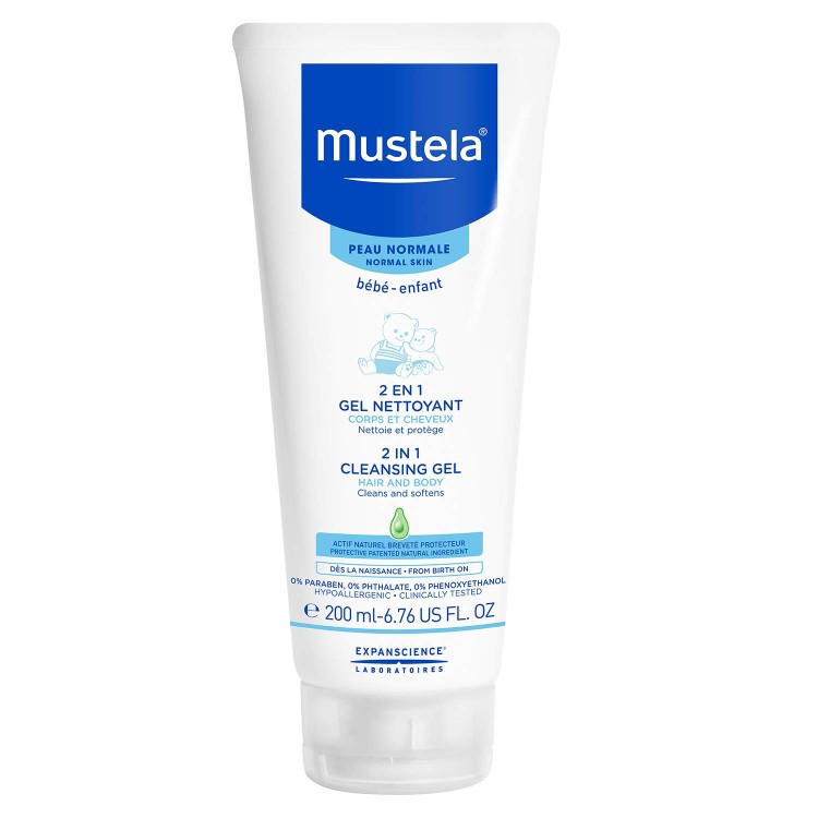 Mustela 2-in-1 Cleansing Gel 200ml (1)