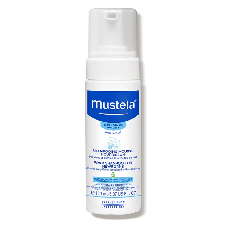 Mustela Newborn Foam Shampoo 150ml (1)