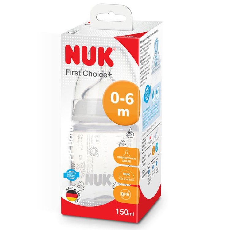 NUK First Choice Plus Bottle 150ml (1)