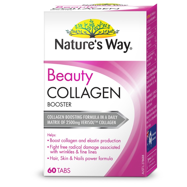 Natures Way Beauty Collagen Booster 60 Tablets (1)