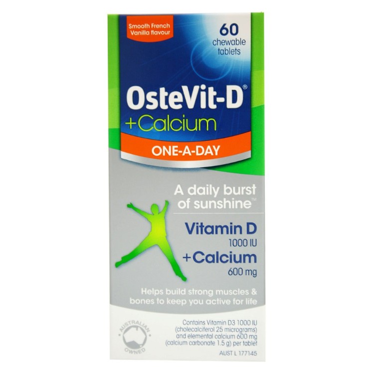 OsteVit D & Calcium 1 A Day 60 Tablets (1)