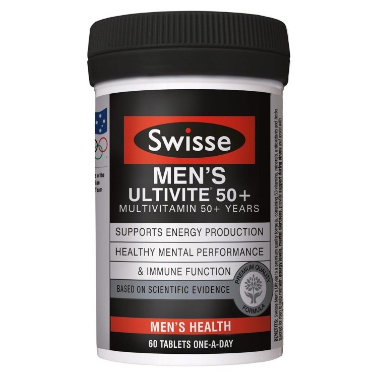 Swisse Men's Ultivite 50+ 60 Tablets (1)