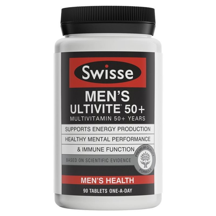 Swisse Men's Ultivite 50+ 90 Tablets (1)