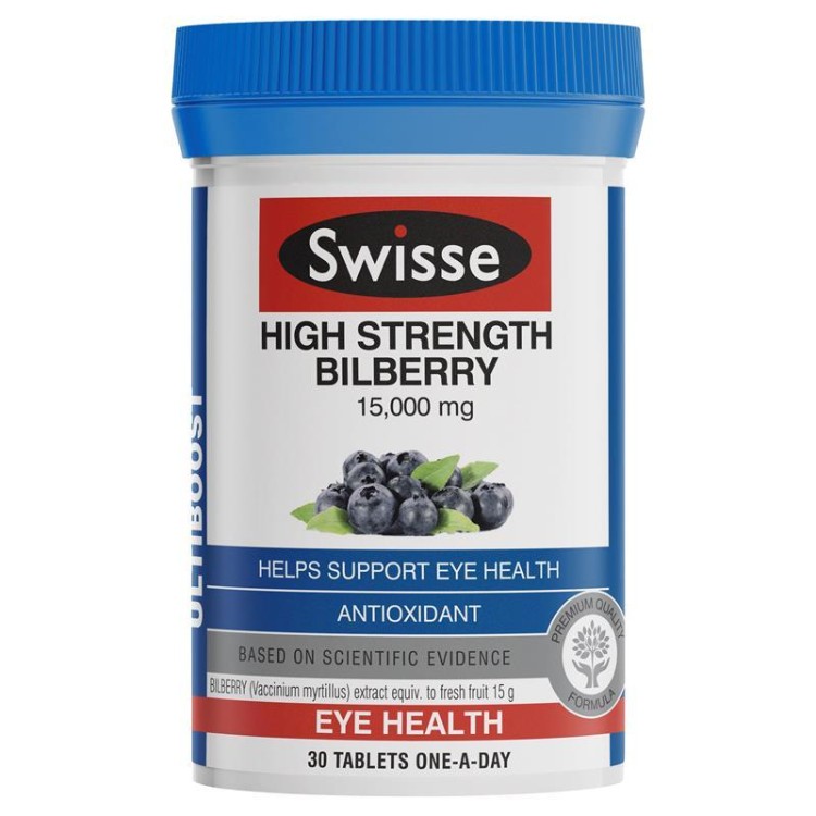 Swisse Ultiboost Bilberry 30 Tablets (1)
