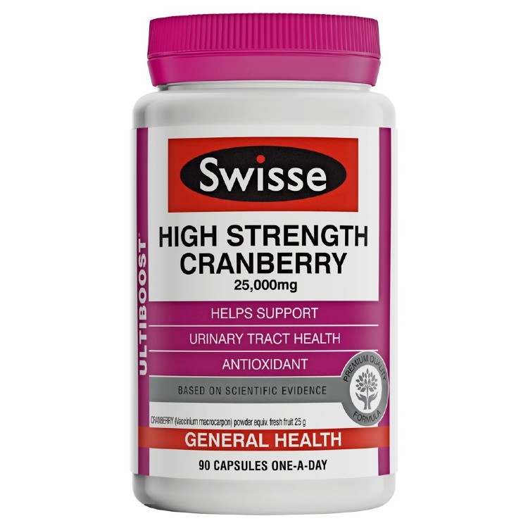 Swisse Ultiboost High Strength Cranberry 90 Capsules