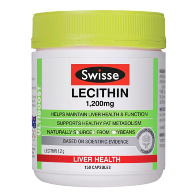 Swisse Ultiboost Lecithin 1200mg 150 Caps (1)