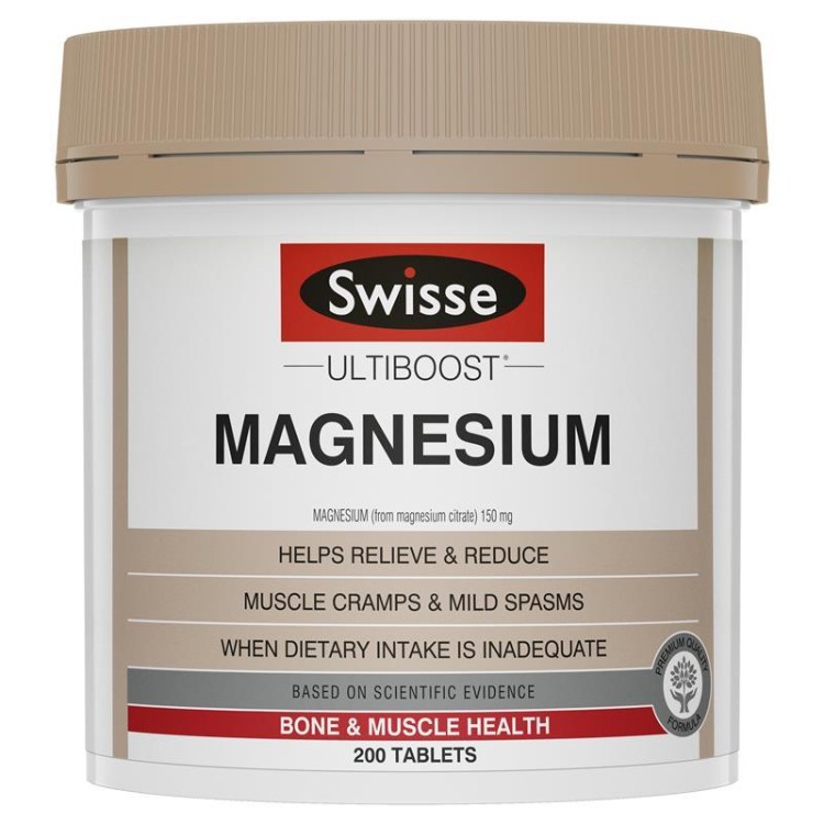 Swisse Ultiboost Magnesium 200 Tablets (1)