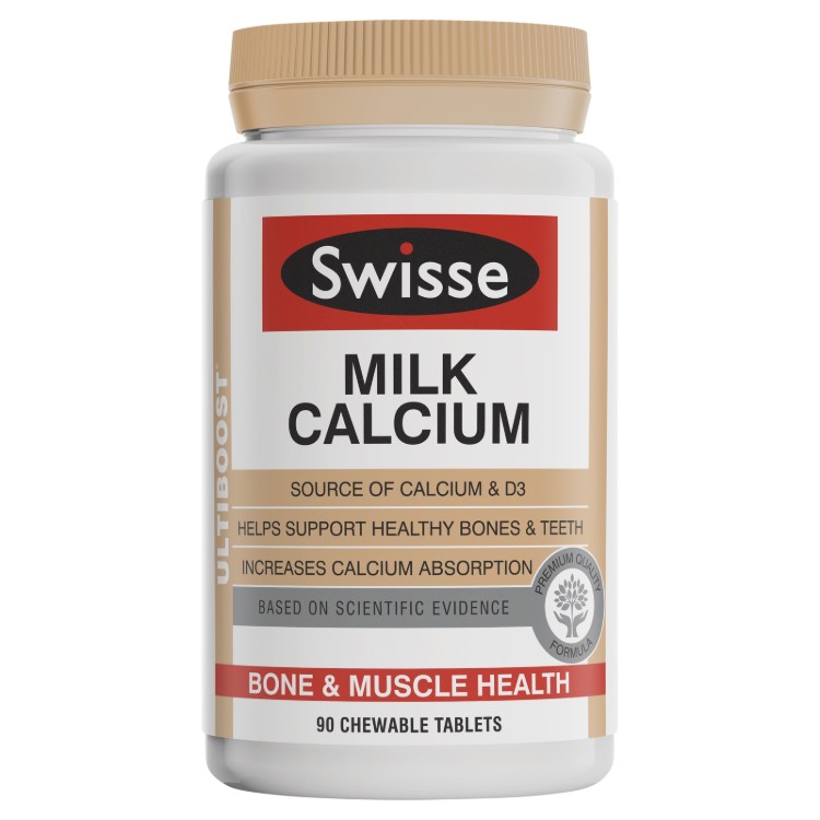 Swisse Ultiboost Milk Calcium 90 Tablets (1)